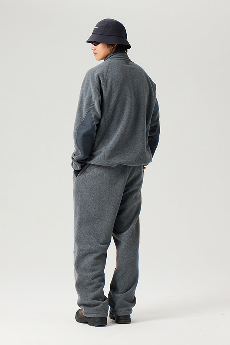 ハーフボタンフリースTシャツ25BLWY019