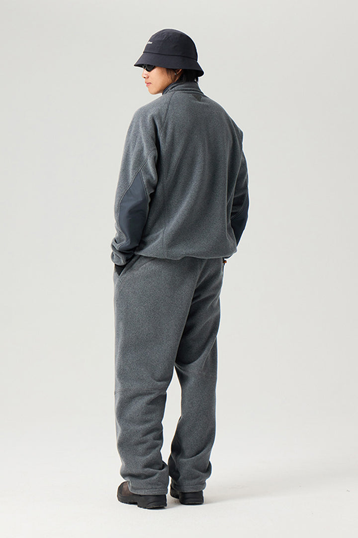 ハーフボタンフリースTシャツ25BLWY019