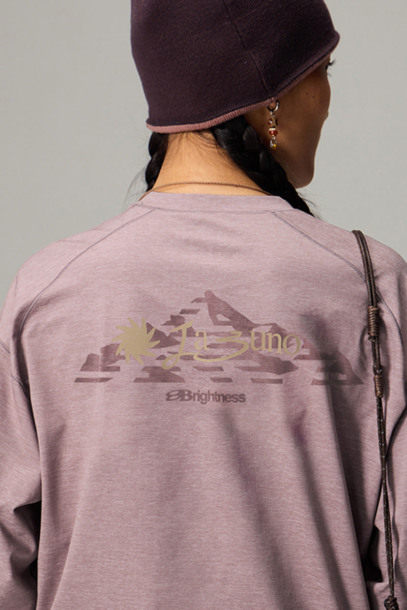 モイスチャーウィッキング長袖Tシャツ25BLCT020
