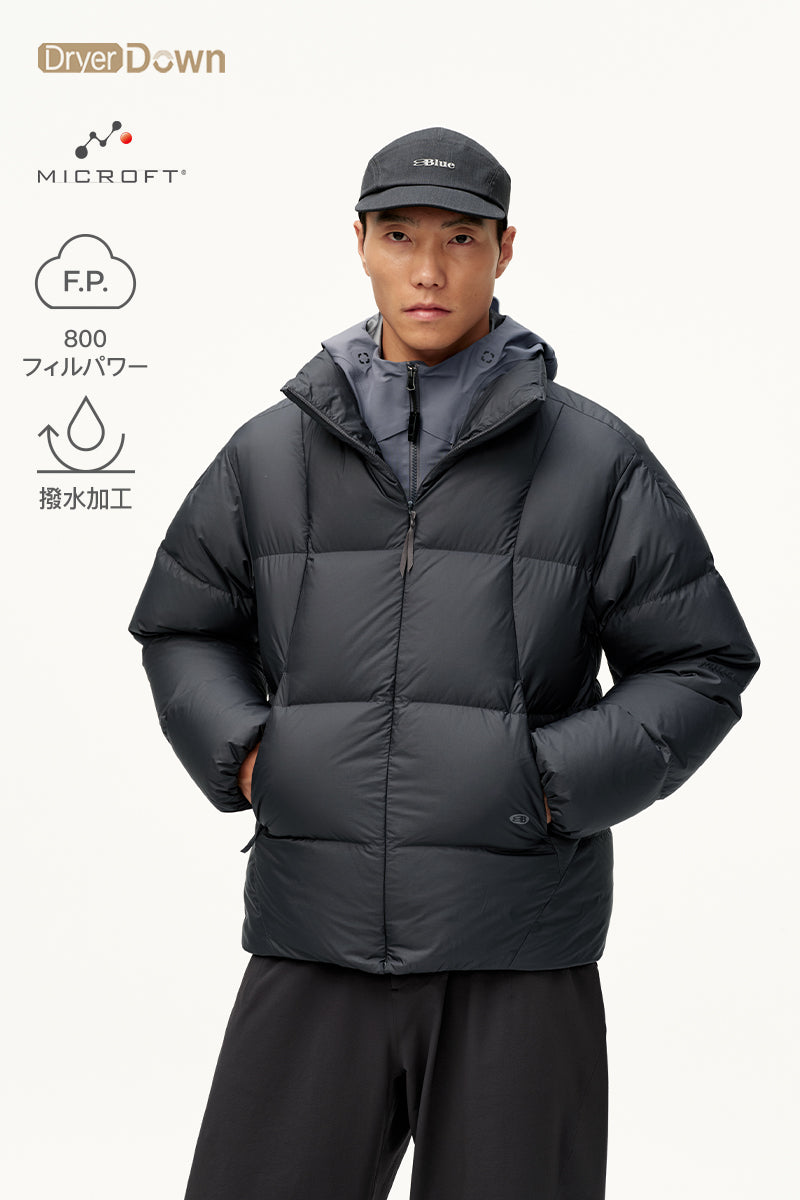 MICROFT 800FP撥水グースダウンジャケット