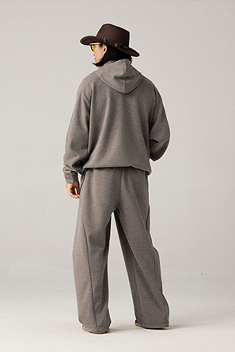 ベーシックスウェットカーブパンツ25BLCK014