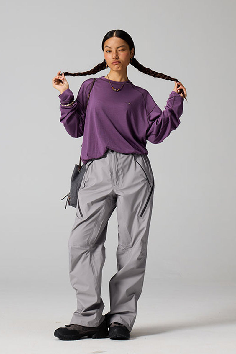 バックプリント動物柄Tシャツ25BLCT019