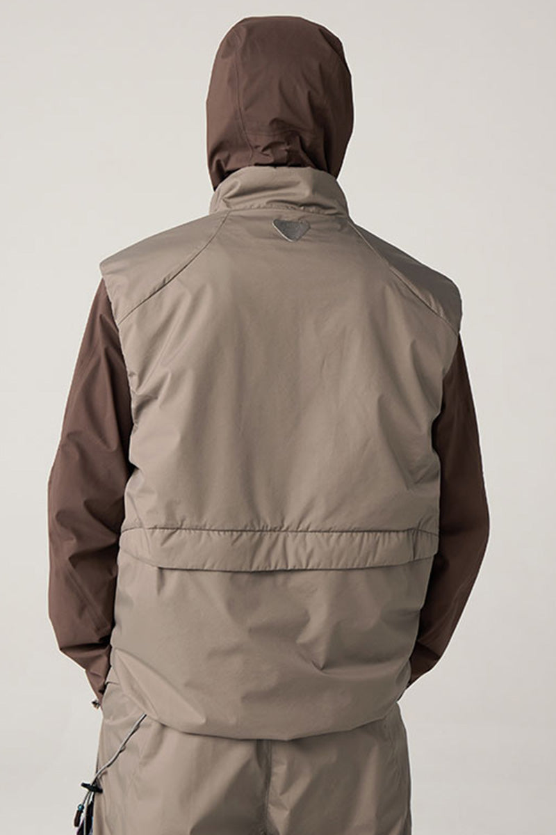 マッチポッケ付き中綿ベスト25BLMJ004