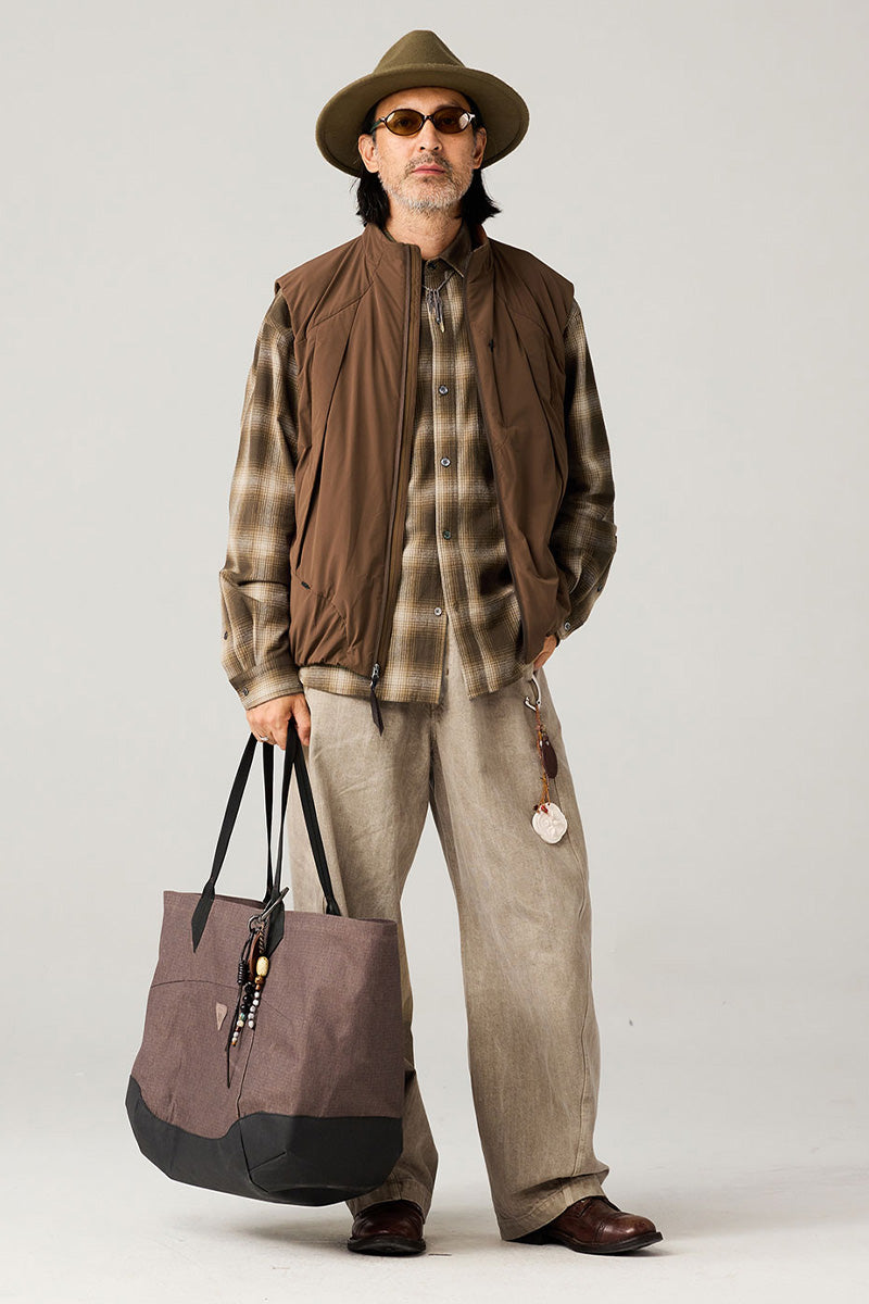 マッチポッケ付き中綿ベスト25BLMJ004