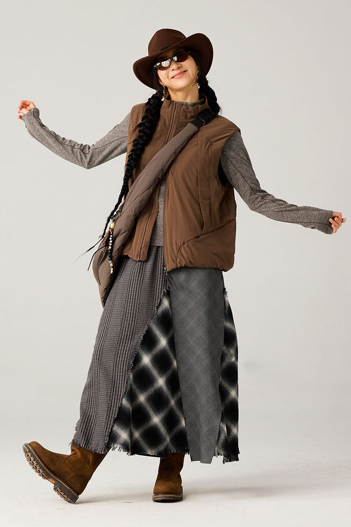 マッチポッケ付き中綿ベスト25BLMJ004