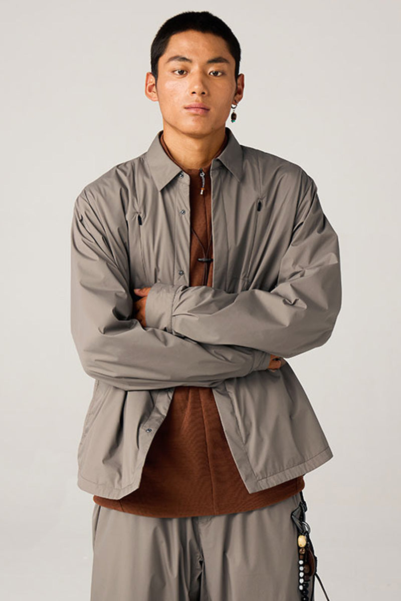 マルチポケット付きシャツジャケット25BLCU005