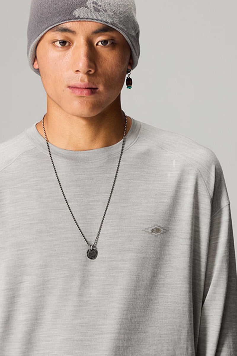 バックプリント動物柄Tシャツ25BLCT019