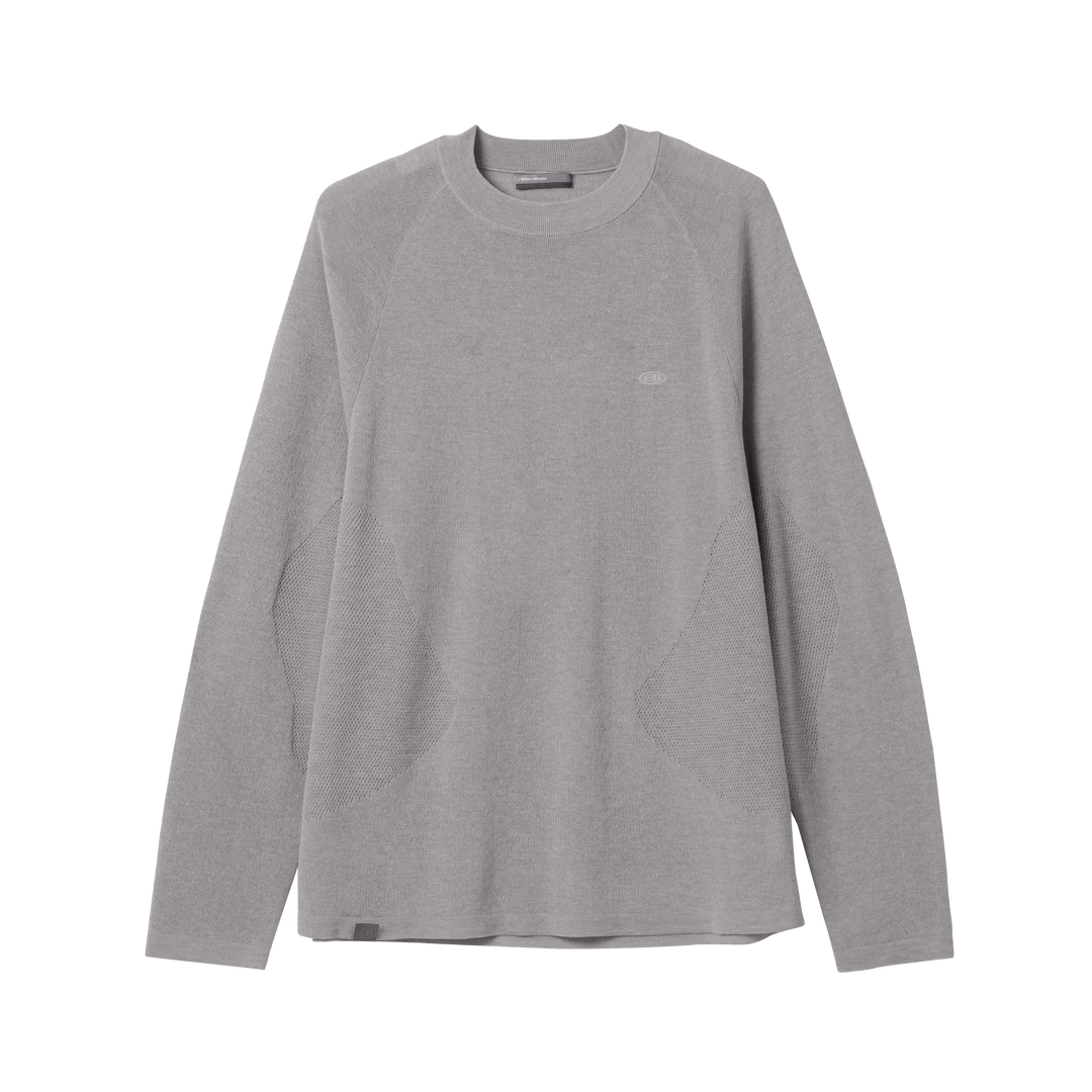 ルーズ細番手丸首長袖TシャツNLBLCTX013