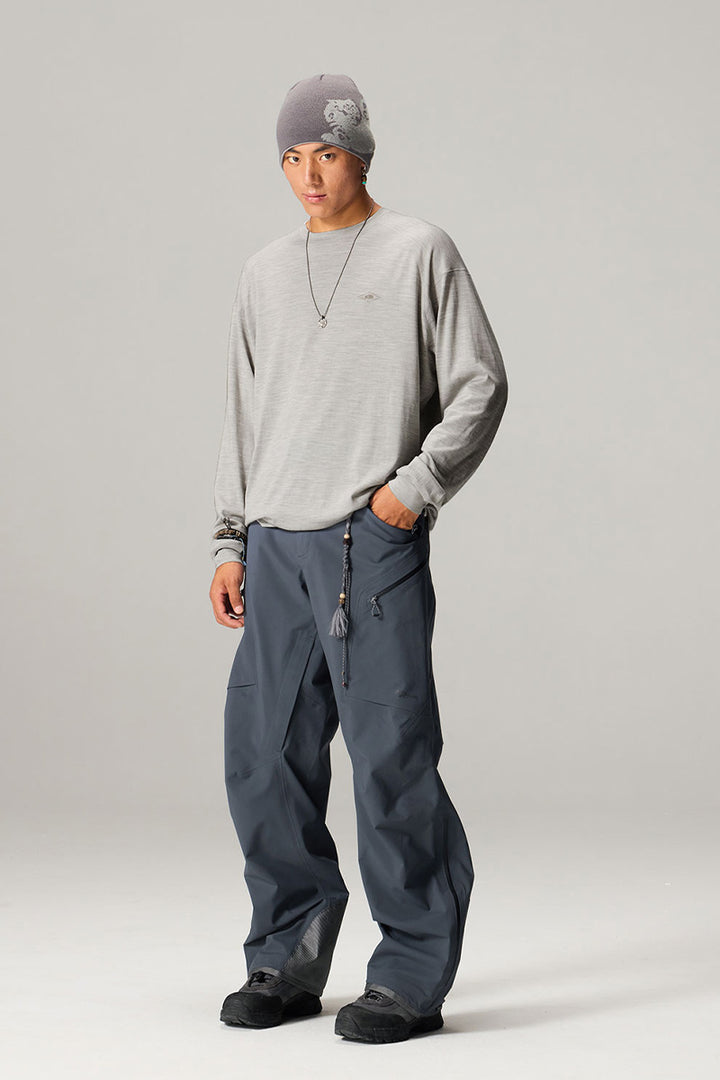 バックプリント動物柄Tシャツ25BLCT019