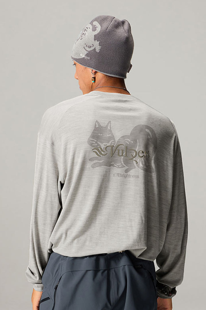 バックプリント動物柄Tシャツ25BLCT019