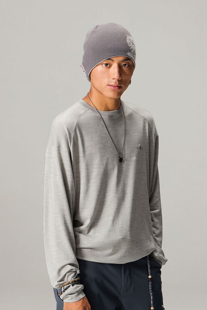 バックプリント動物柄Tシャツ25BLCT019