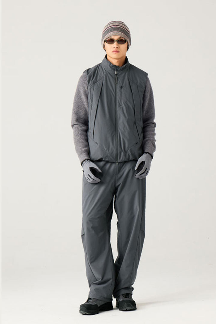 マッチポッケ付き中綿ベスト25BLMJ004