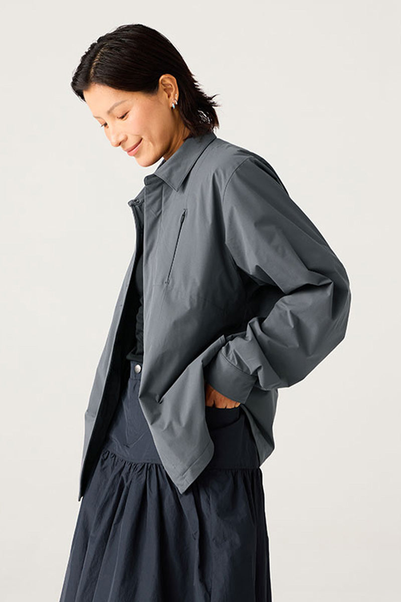 マルチポケット付きシャツジャケット25BLCU005