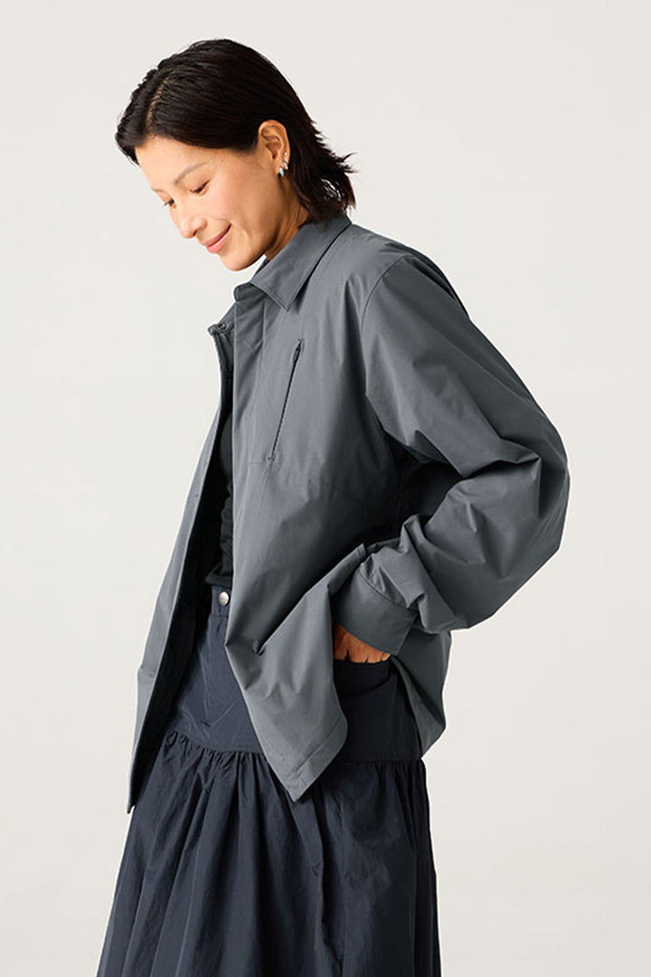 マルチポケット付きシャツジャケット25BLCU005