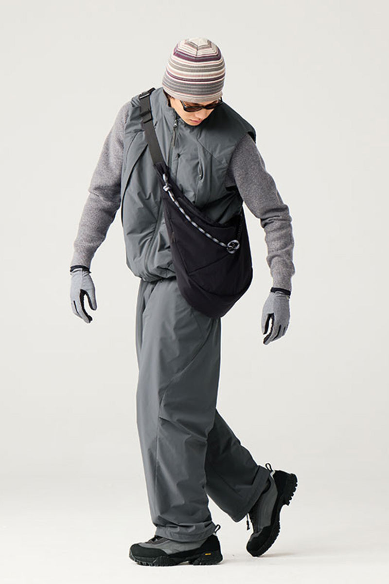 マッチポッケ付き中綿ベスト25BLMJ004