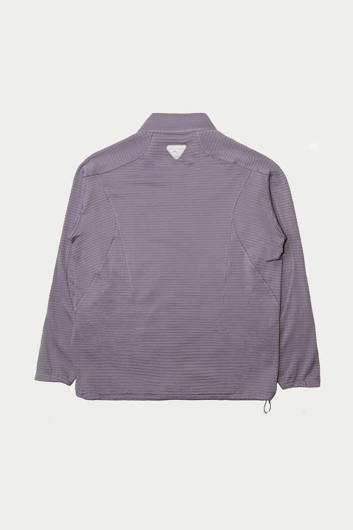 ウールチェック柄フリースジャケット25BLJK027