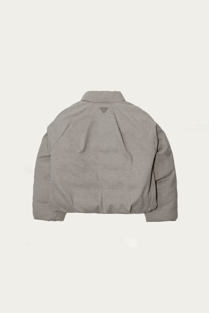 ウールスタンドカラーダウンジャケット25BLYR008