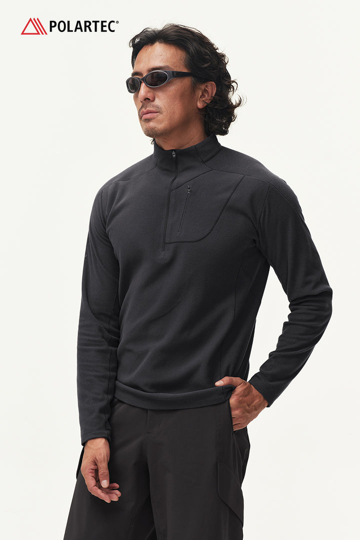 POLARTEC ハーフジップスウェット NLBLAWY010