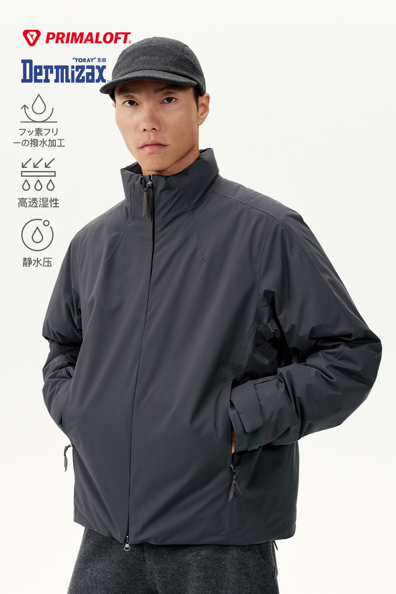 PrimaLoft® Water-Repellent Stand-Collar Jacket