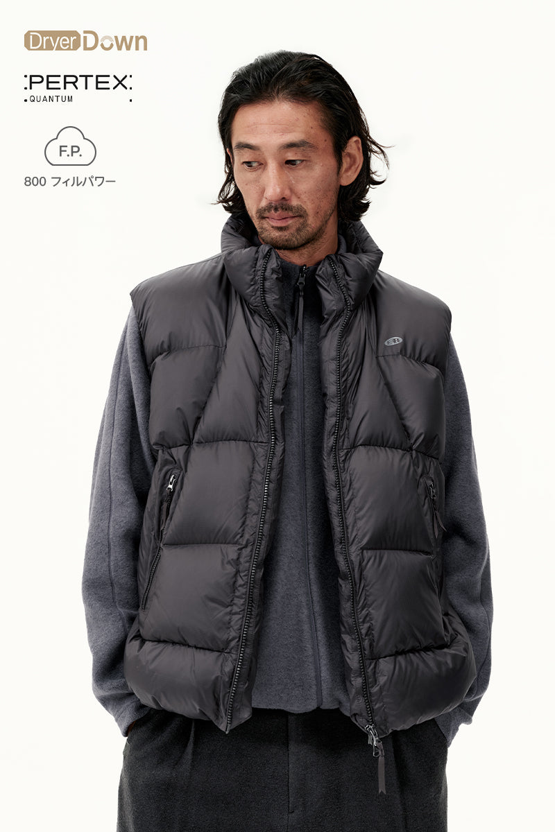 PERTEX® 800FP Goose Down Vest/Jacket