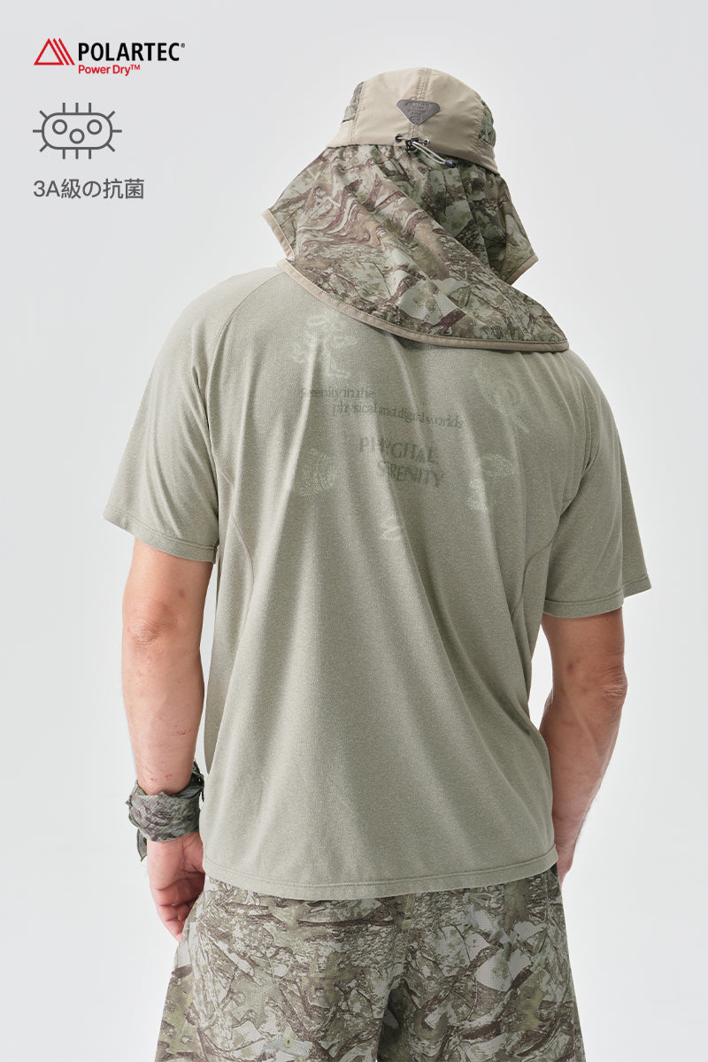 POLARTECアニマルプリント速乾半袖TシャツNLBLDTX030