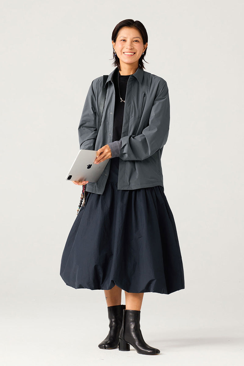 マルチポケット付きシャツジャケット25BLCU005