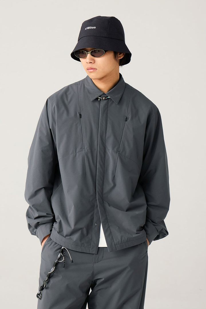 マルチポケット付きシャツジャケット25BLCU005