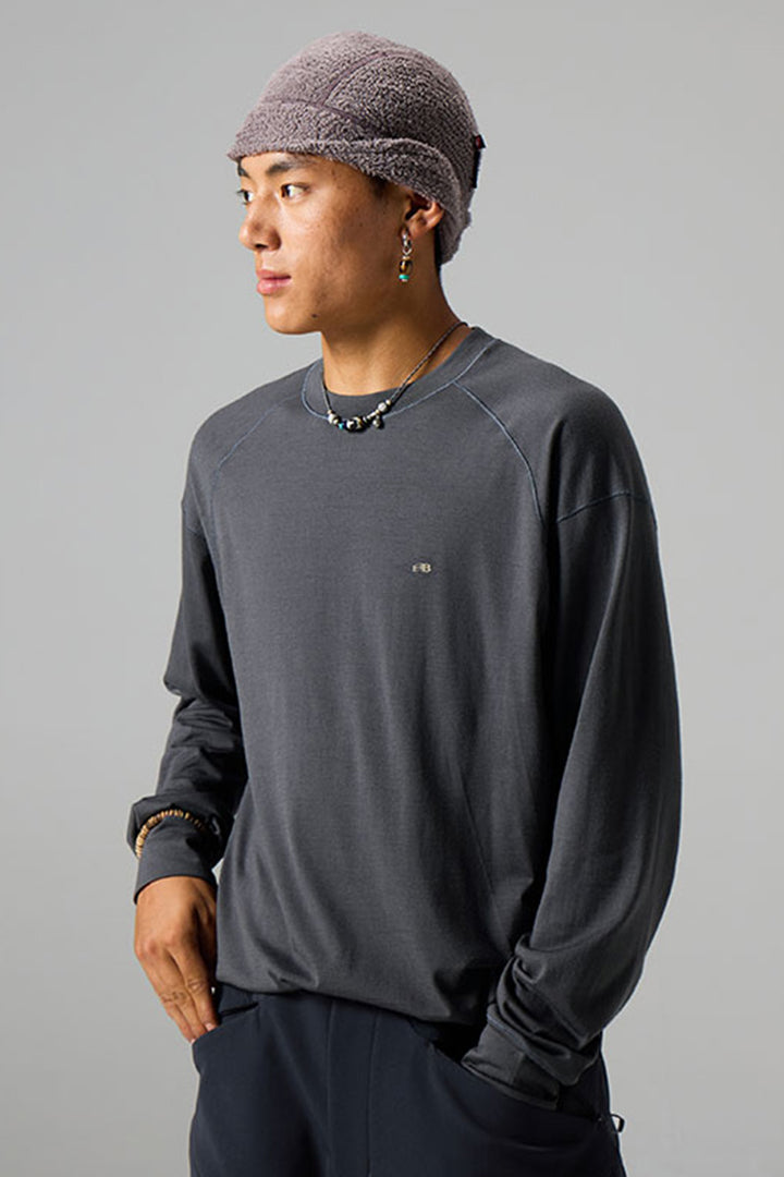 バックプリント動物柄Tシャツ25BLCT019