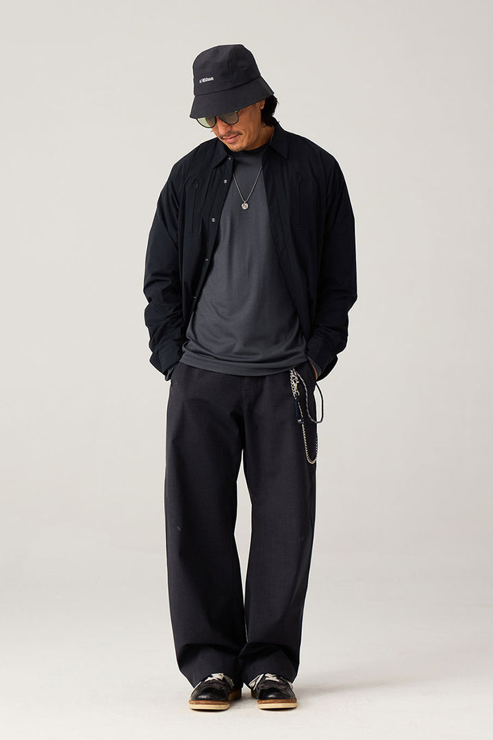 マルチポケット付きシャツジャケット25BLCU005