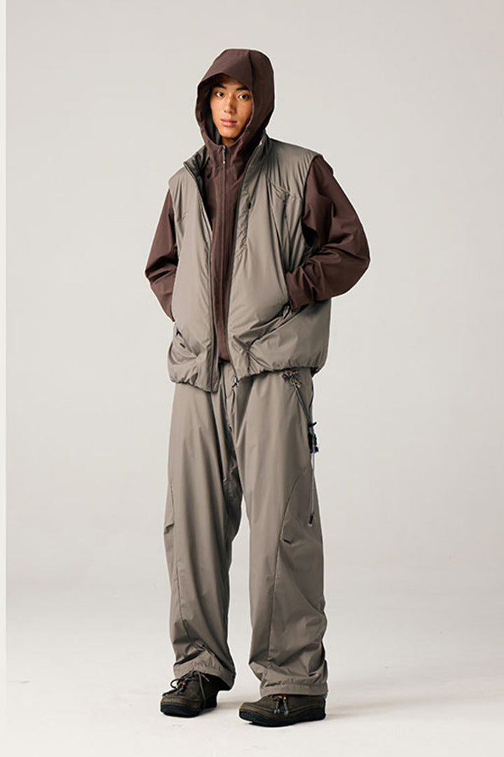 マッチポッケ付き中綿ベスト25BLMJ004