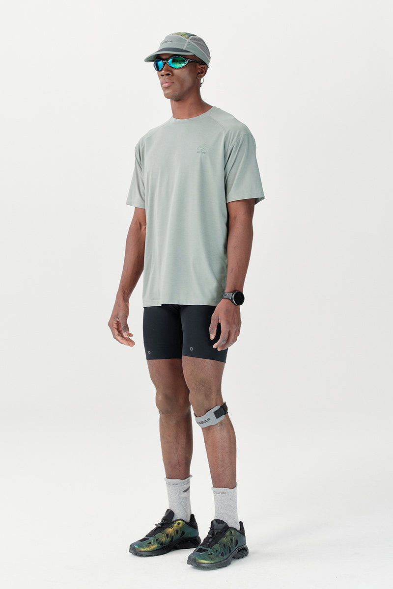 HYDROCOOLカエルプリント半袖TシャツNLBLDTX022