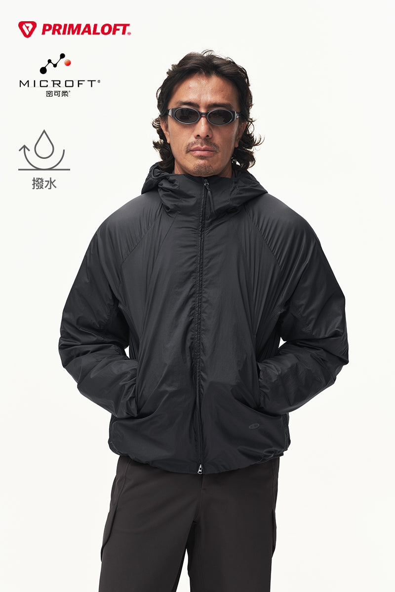 PrimaLoft® / MICROFT® 발수 후디드 인슐레이션 재킷 NLBLAMF013