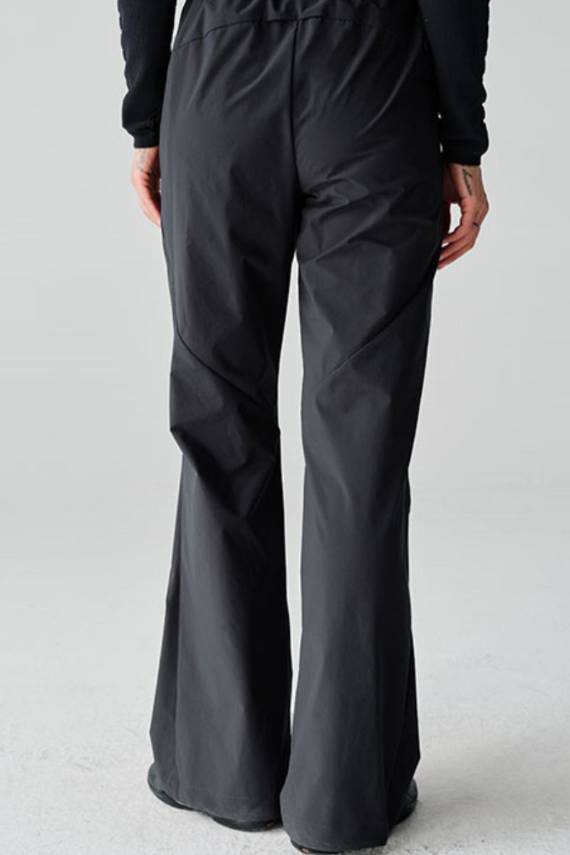 SOLOTEXスリムフレアパンツウィメンズNLBLACK009