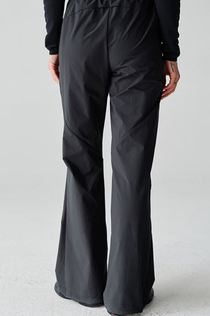 SOLOTEXスリムフレアパンツウィメンズNLBLACK009