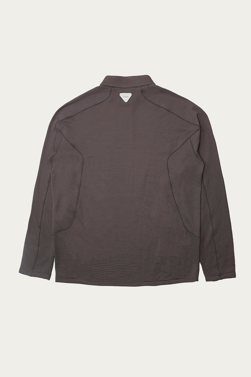 ウールスタンドカラーフリースインナー25BLCT022