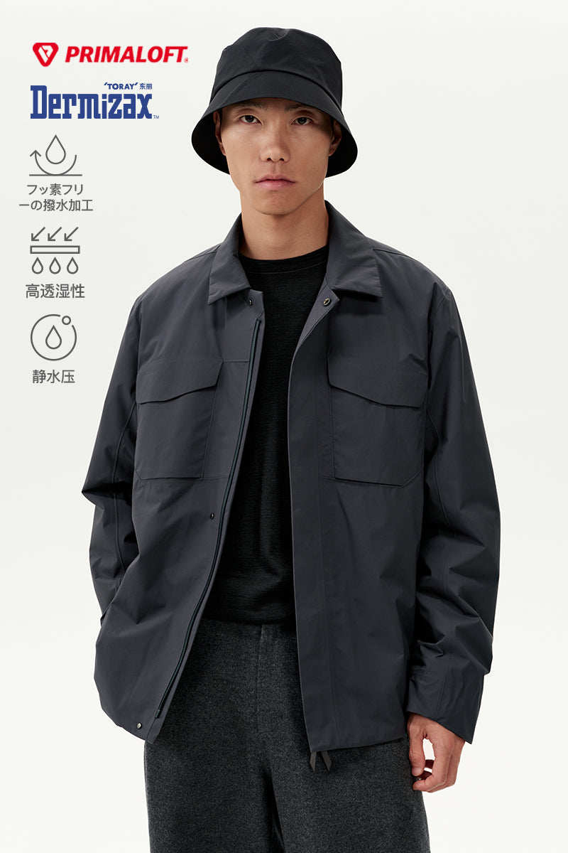 PrimaLoft® 中綿シャツジャケット