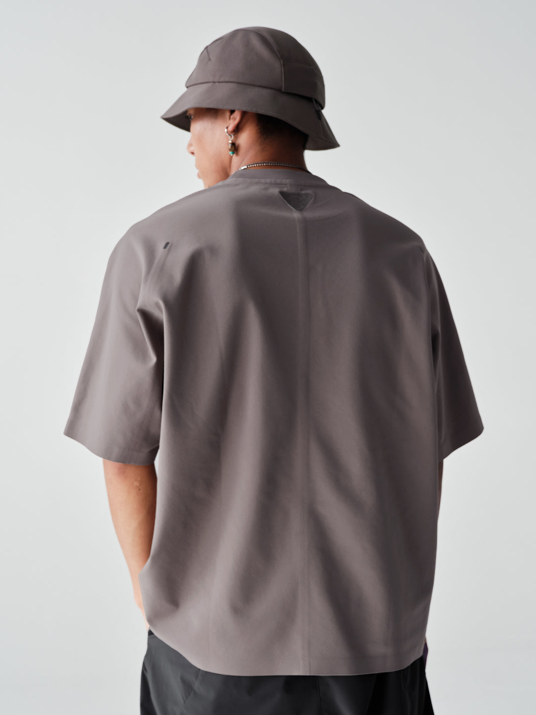 一枚裁ちシームレスUVカット速乾半袖TシャツNLBLDTX001