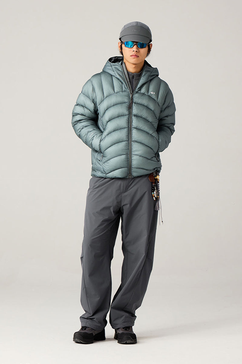 フード付き軽量ダウンジャケット25BLYR005