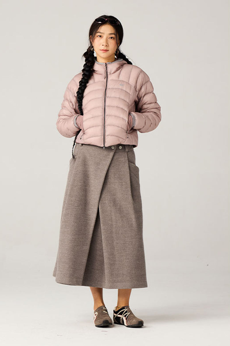 フード付き軽量ダウンジャケットウイメンズ25BLYR006