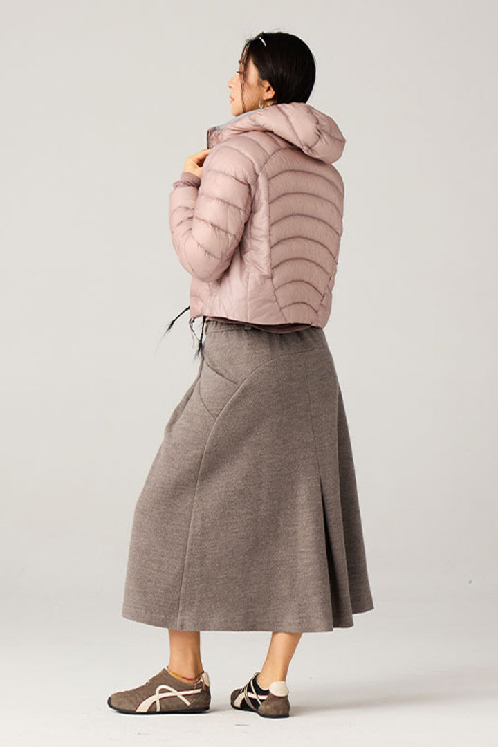 フード付き軽量ダウンジャケットウイメンズ25BLYR006