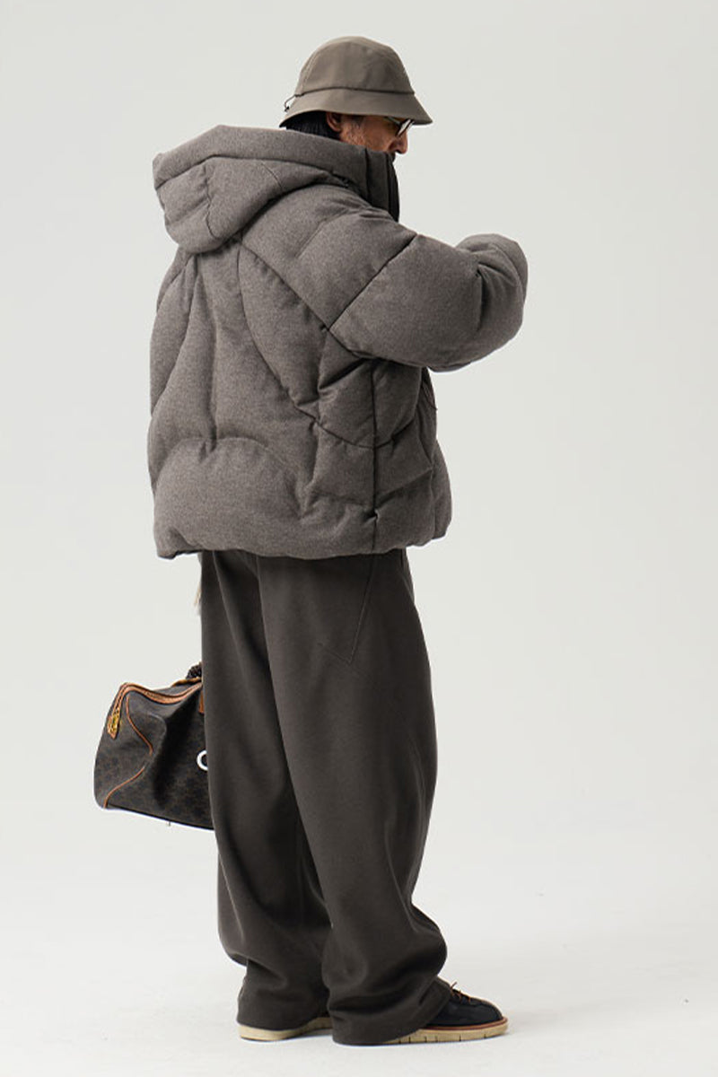 ウールキルティングダウンジャケット25BLYR012