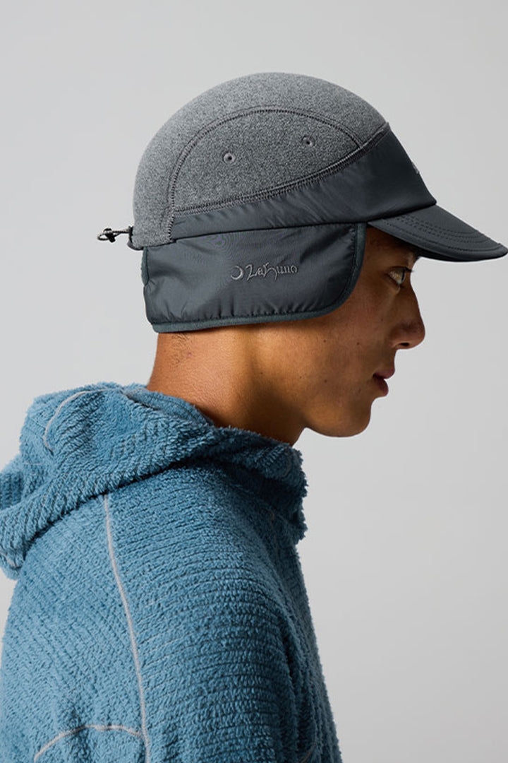 POLARTEC耳当て付きフリースベースボールキャップ25BLML017