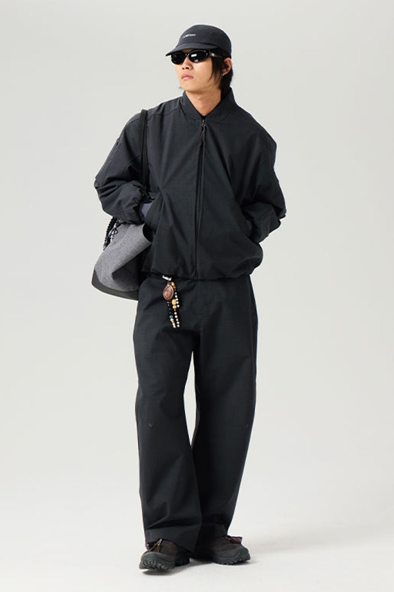 プリマロフトVネック撥水ウールジャケット25BLJK032