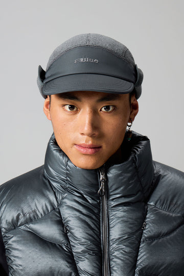 POLARTEC耳当て付きフリースベースボールキャップ25BLML017