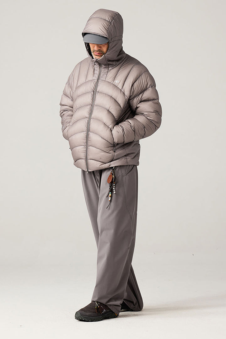 フード付き軽量ダウンジャケット25BLYR005