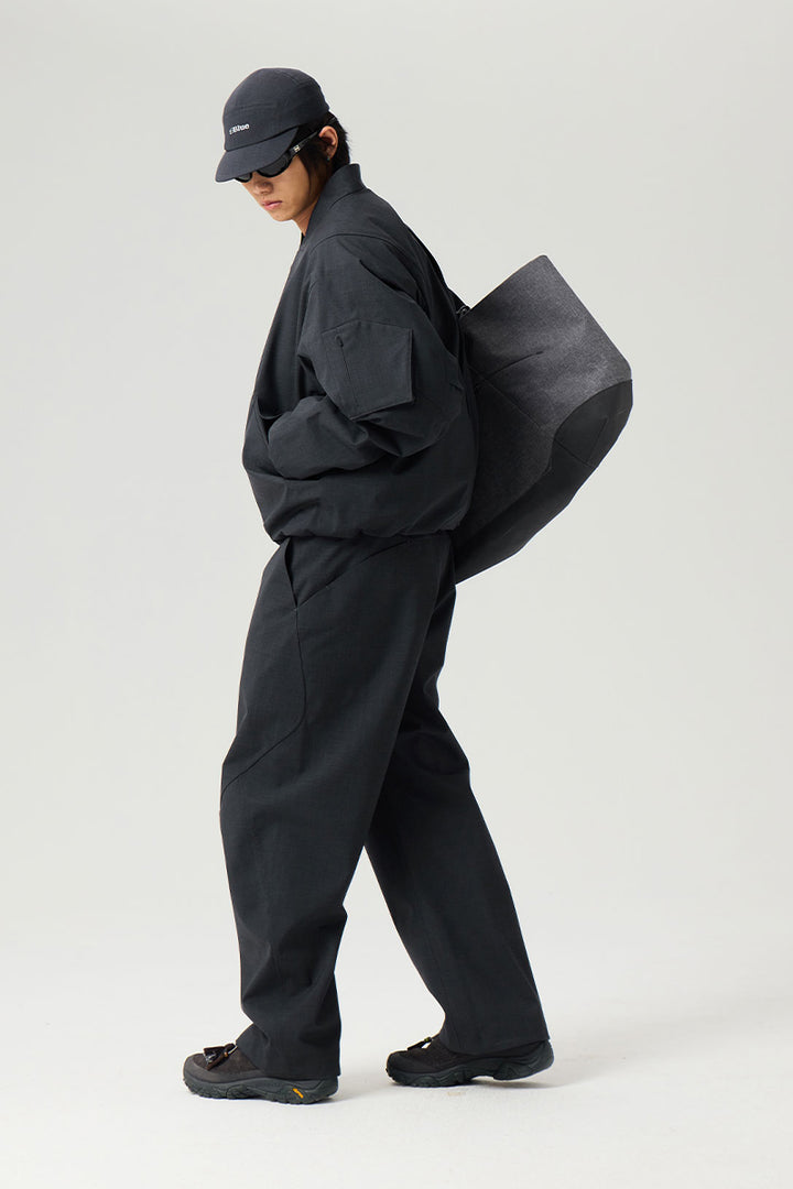 プリマロフトVネック撥水ウールジャケット25BLJK032