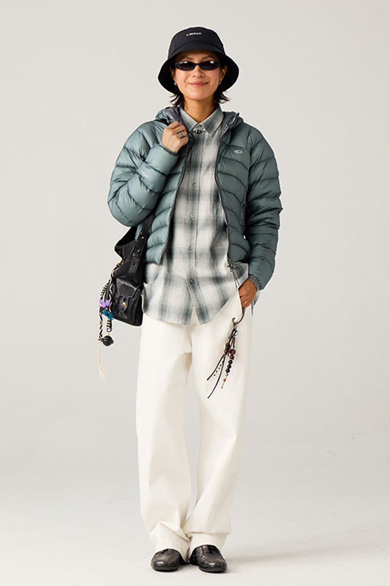 フード付き軽量ダウンジャケットウイメンズ25BLYR006