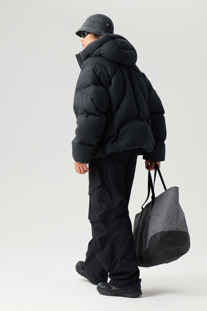 ウールキルティングダウンジャケット25BLYR012