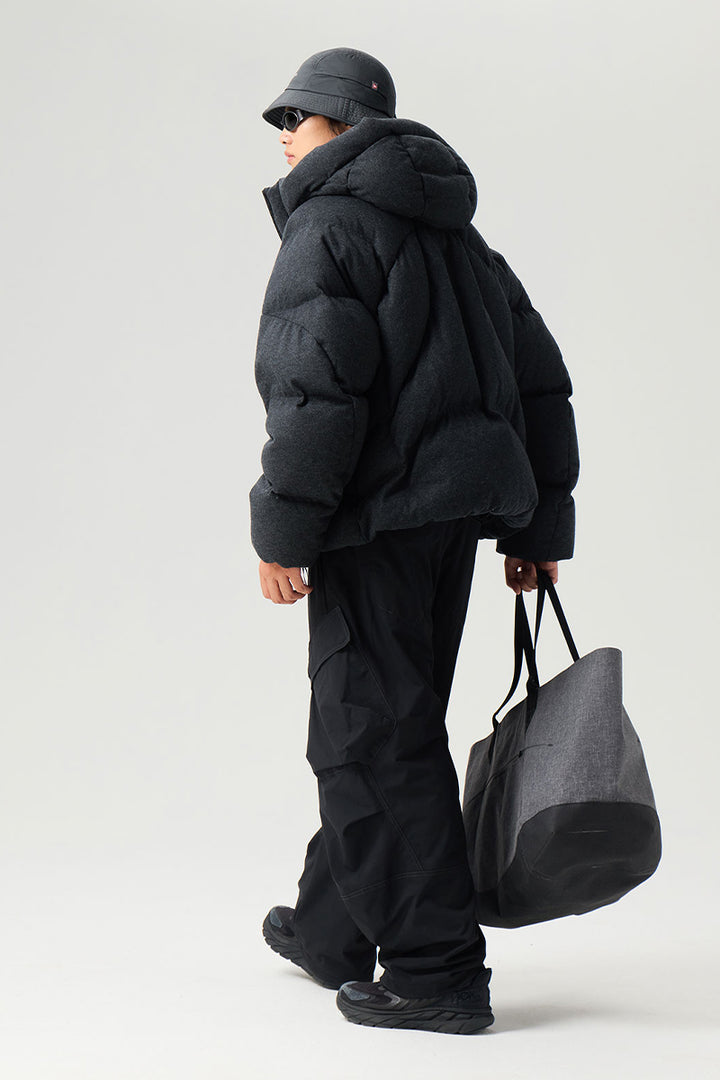 ウールキルティングダウンジャケット25BLYR012