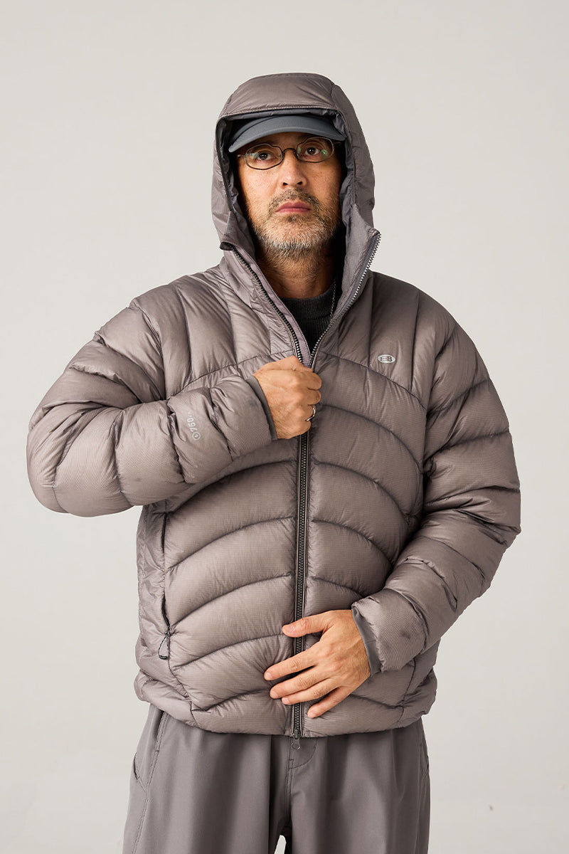 フード付き軽量ダウンジャケット25BLYR005